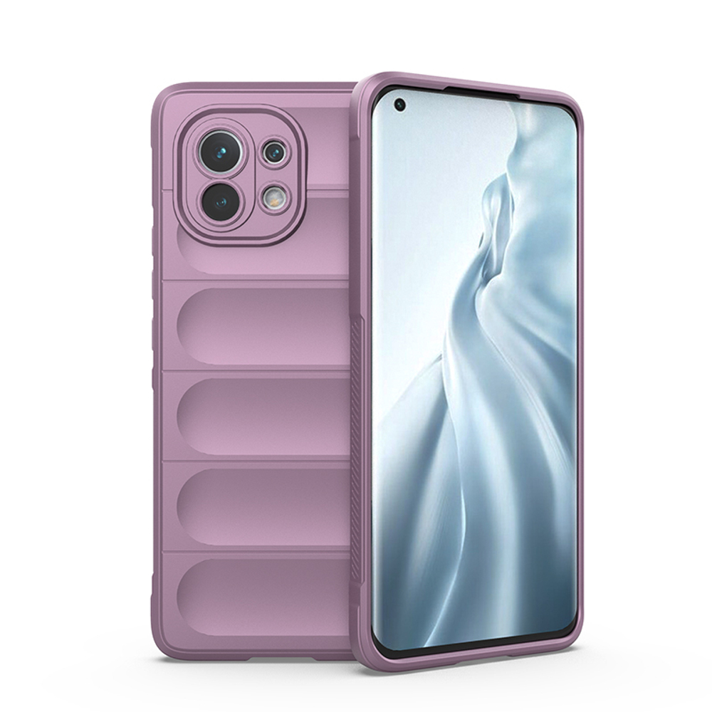 Противоударный чехол Flexible Case для Xiaomi Mi 11