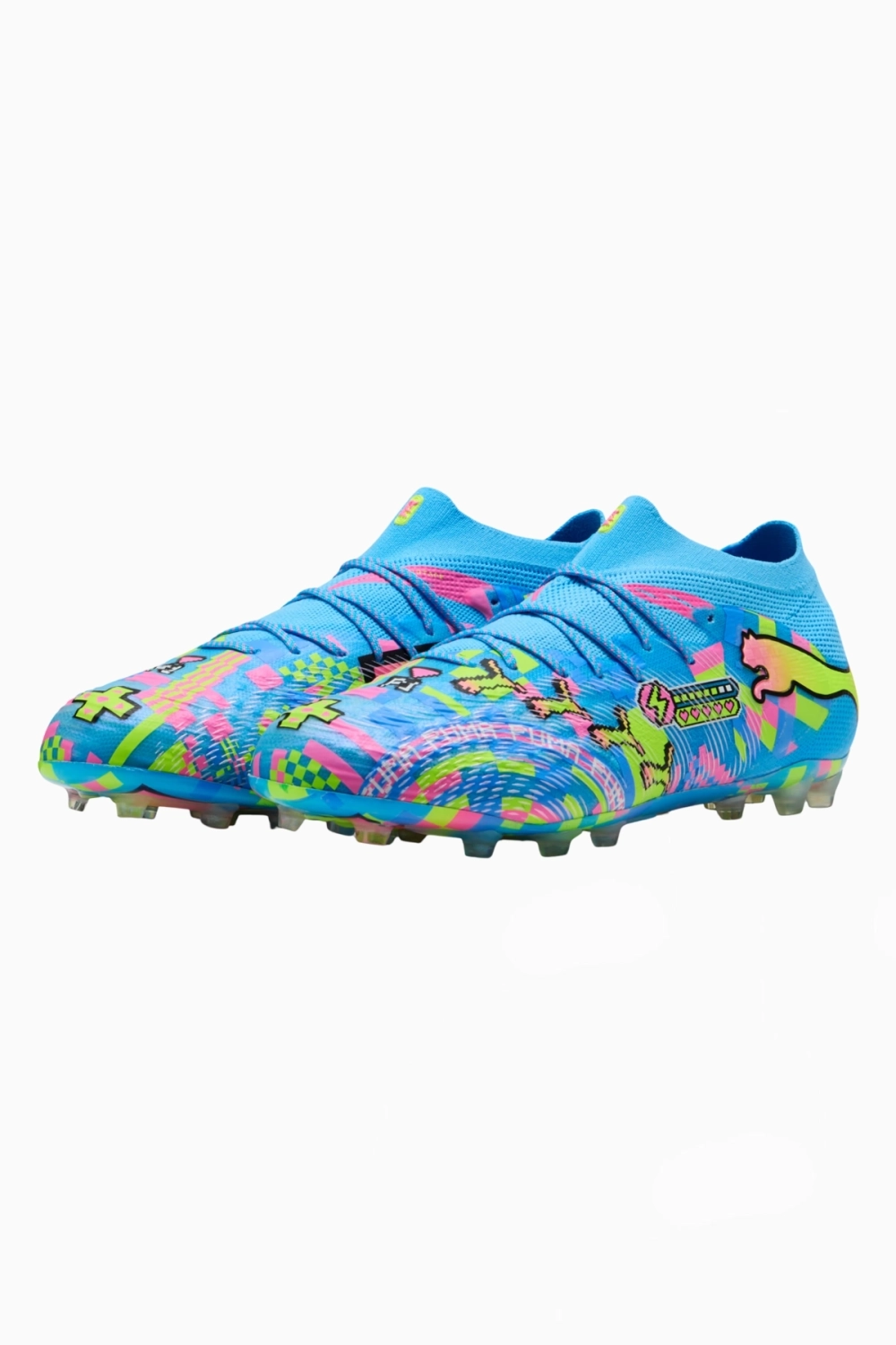 Бутсы Puma Future 9 Ultimate MG - синий