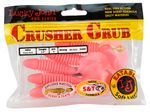 Твистеры съедобные LJ Pro Series Crusher Grub 4.5 in (114 мм), цвет F05, 4 шт