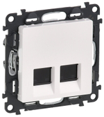 Legrand Механизм розетки комп. 2-м Valena Life RJ45 CAT.5E UTP Legrand 753441