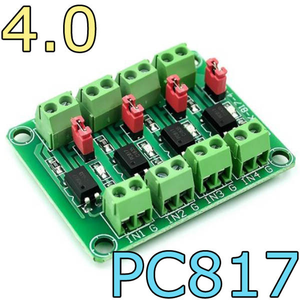 Плата гальванической развязки PC817-4.0