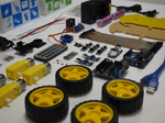 Электронный конструктор Дерзай! "Мобильные роботы на базе Arduino" + Книга