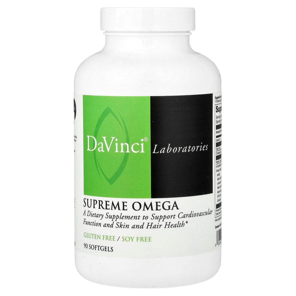 DaVinci Laboratories, Supreme Omega, 90 мягких таблеток