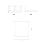 Основание без ящик 180x200 ENZAHOME GIORNO EH51094
