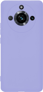 Мягкий Soft Touch чехол из силикона для REALME 11 PRO / 11 PRO PLUS с бархатной подкладкой