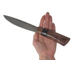 Нож Север, Bohler K340, рукоять кап клёна, граб, (коричневый)