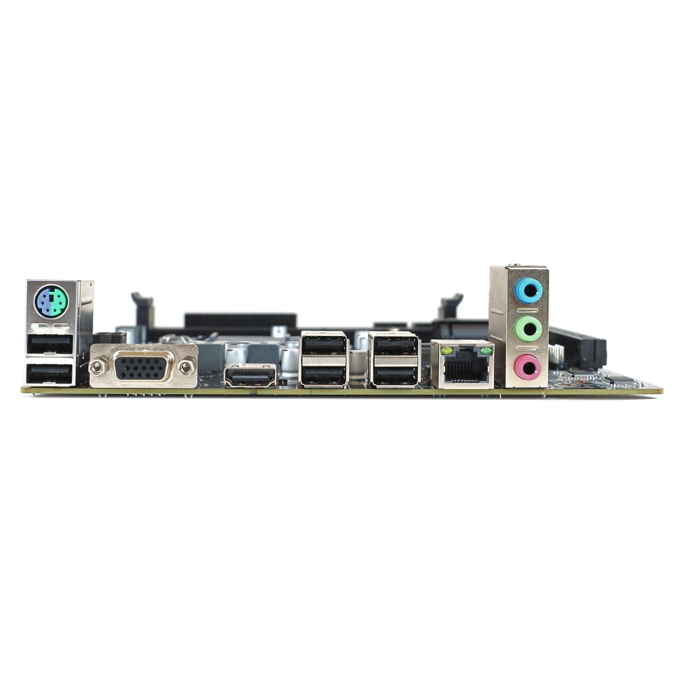 Материнская плата BaseTech H61M, Socket1155, mATX, Retail, 2xDDR3, PCIe3.0, 1xM.2, GLAN, PS2, 8xUSB2, 2xUSB3, VGA, HDMI (BT-H61M)