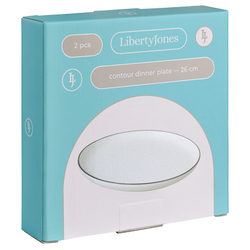 Набор тарелок 2шт 26см Liberty Jones Contour