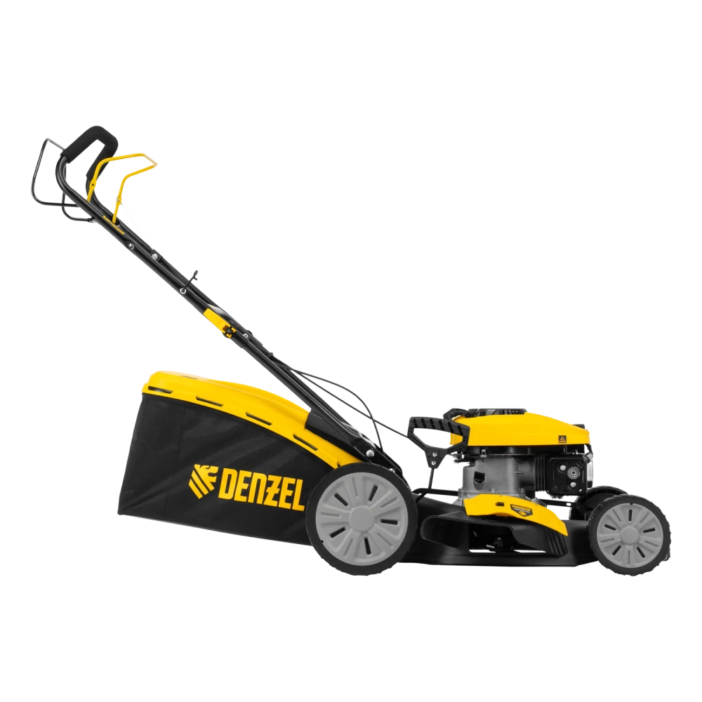Газонокосилка бензиновая DENZEL GLR-510SP-K, 180 см3, ширина 51 см, привод, травосборник 65 л (58804)