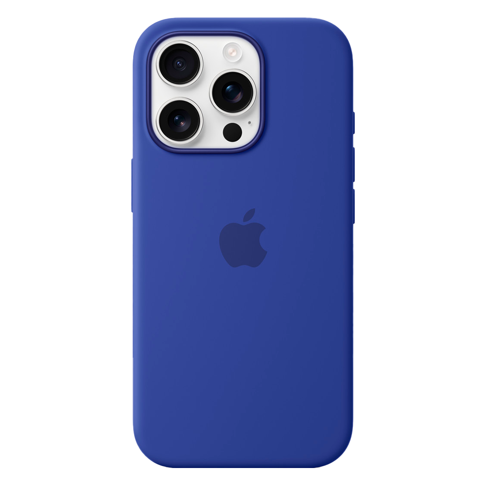 Силиконовый чехол с поддержкой MagSafe Apple Silicone Case для iPhone 16 Pro, Ultramarine (Ультрамарин)