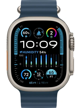 Умные часы Apple Watch Ultra 2 49 мм Titanium Case GPS + Cellular, Blue Ocean Band