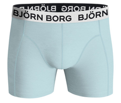 Мужские спортивные боксеры Björn Borg Cotton Stretch Boxer 3P - white/print/mint