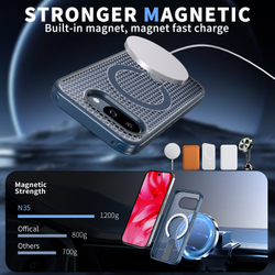 Прозрачный чехол Mesh Pro Magnetic Case для Google Pixel 9А