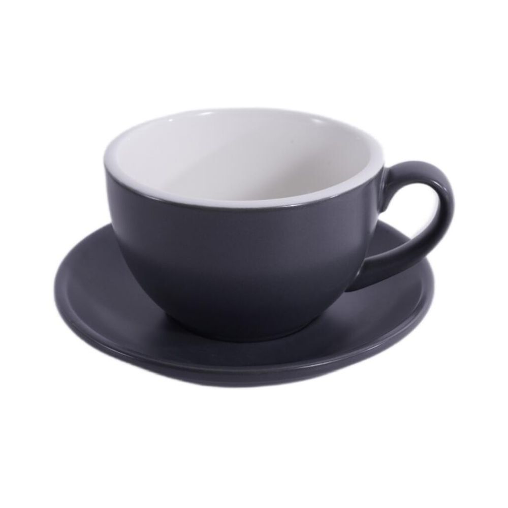Чайная пара 370 мл серая матовая d 10,9 см h7,2 см Barista (Бариста) P.L. Proff Cuisine [6]