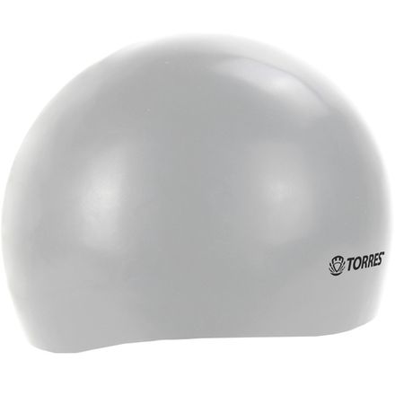 Шапочка для плав. TORRES Pro, SW-12205SV, серебристый, силикон
