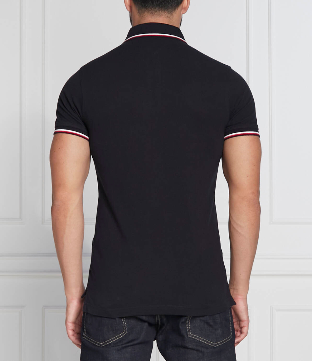 поло tipped Tommy Hilfiger - черный(MW0MW13080)