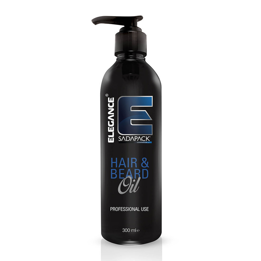 Elegance Hair & Beard Oil Clear - Прозрачное масло для волос и бороды 300 мл