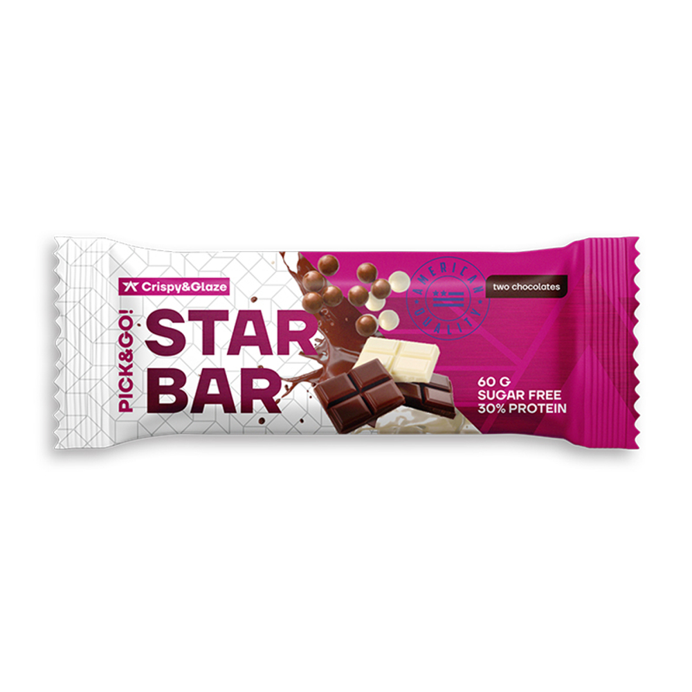RED STAR LABS протеиновый батончик STAR BAR CRISPY 60 гр.