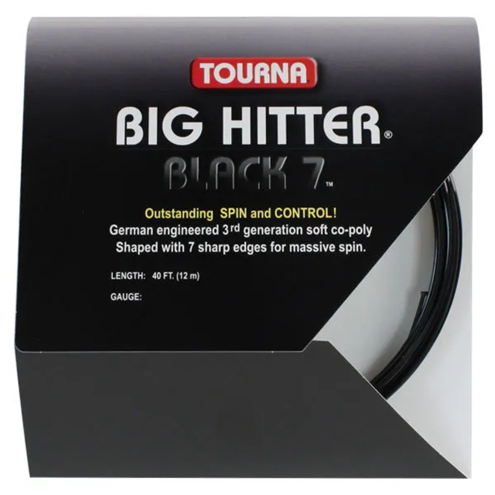 Струны теннисные Tourna Big Hitter Black 7 (12 m)