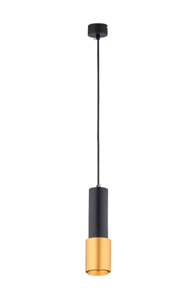 Светильник подвесной светодиодный Rilon 1129B+G-M BLACK+GOLD, 10 Вт, золотой и чёрный