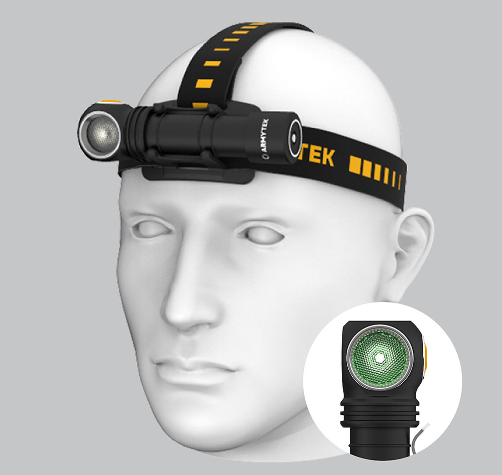 Фонарь Armytek Wizard C2 WG Magnet USB White/Green [F09201C]