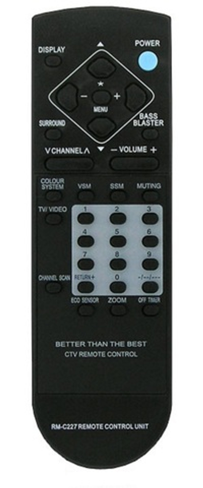 Пульт ДУ для телевизора JVC RM-C227
