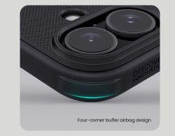 Усиленный двухкомпонентный чехол от Nillkin для iPhone 16, серия Super Frosted Shield Pro