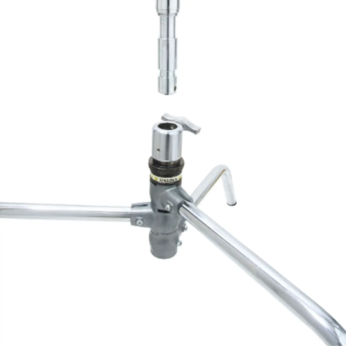 Стойка со штангой KUPO CT-20MKB MASTER C-STAND TURTLE BASE GRIP ARM