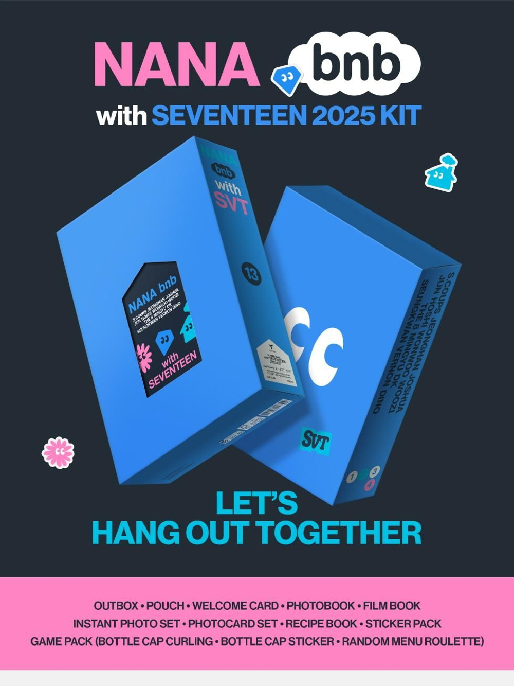 товары SEVENTEEN - NANA bnb with SEVENTEEN 2025 KIT
