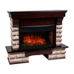 Каминокомплект Real Flame Kansas 33/33W AO с очагом Firespace 33W