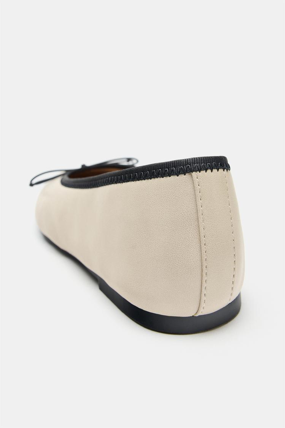 ZARA БАЛЕТКИ С БАНТОМ, РАЗНОЦВЕТНЫЙ