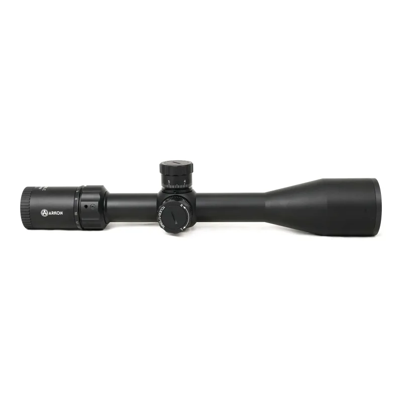 Оптический прицел ARKON Model C 4-24x50 / Аркон Модель Ц4 24 50 - вид сбоку, барабаны ввода правок