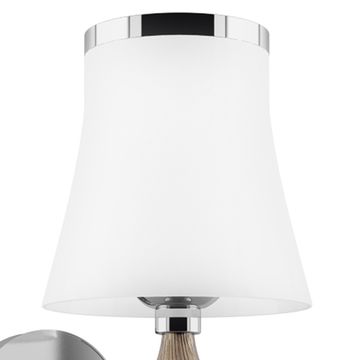 Бра 806610 белый/коньяк/хром Escica Lightstar