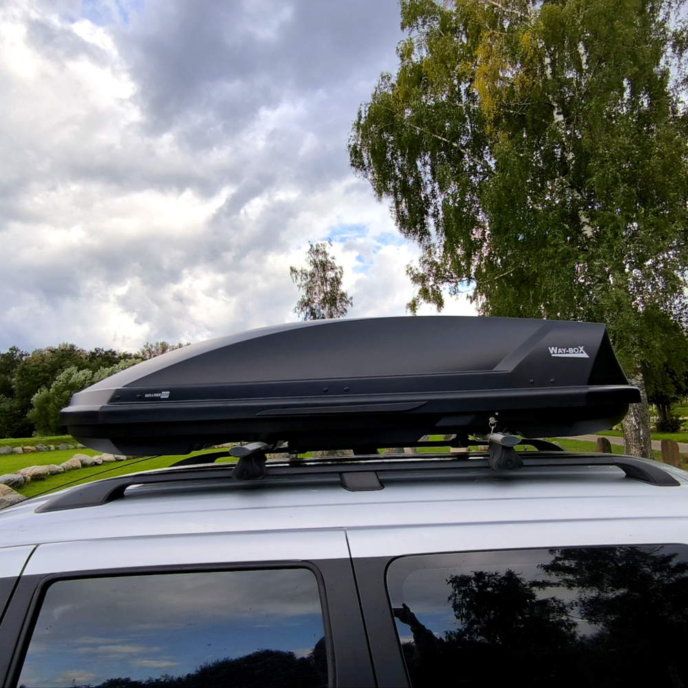 Автобокс Way-box Gulliver 520 на Nissan Qashqai без рейлингов