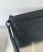 Клатч Bottega Veneta — чёрный — фото 10