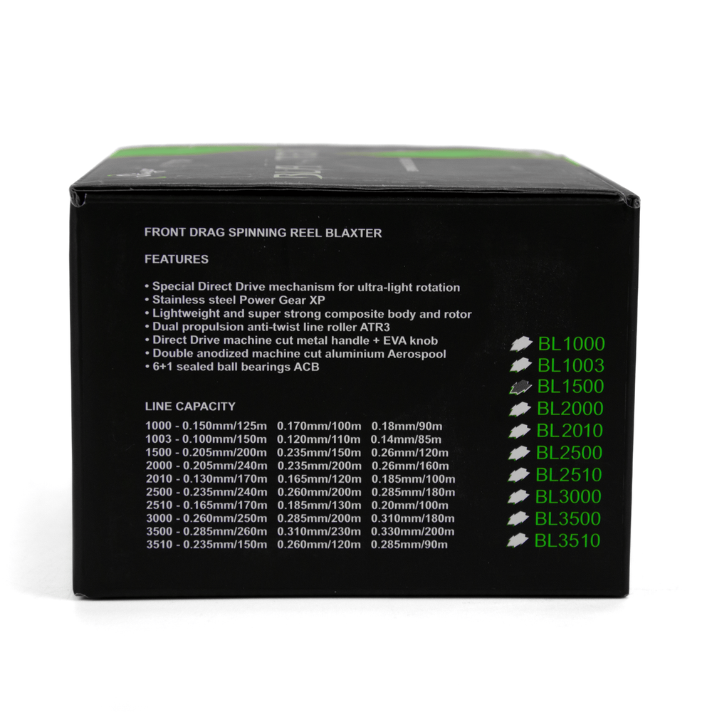 Катушка безынерционная Stinger Blaxter 1500 (6+1BB, мет. шпуля)