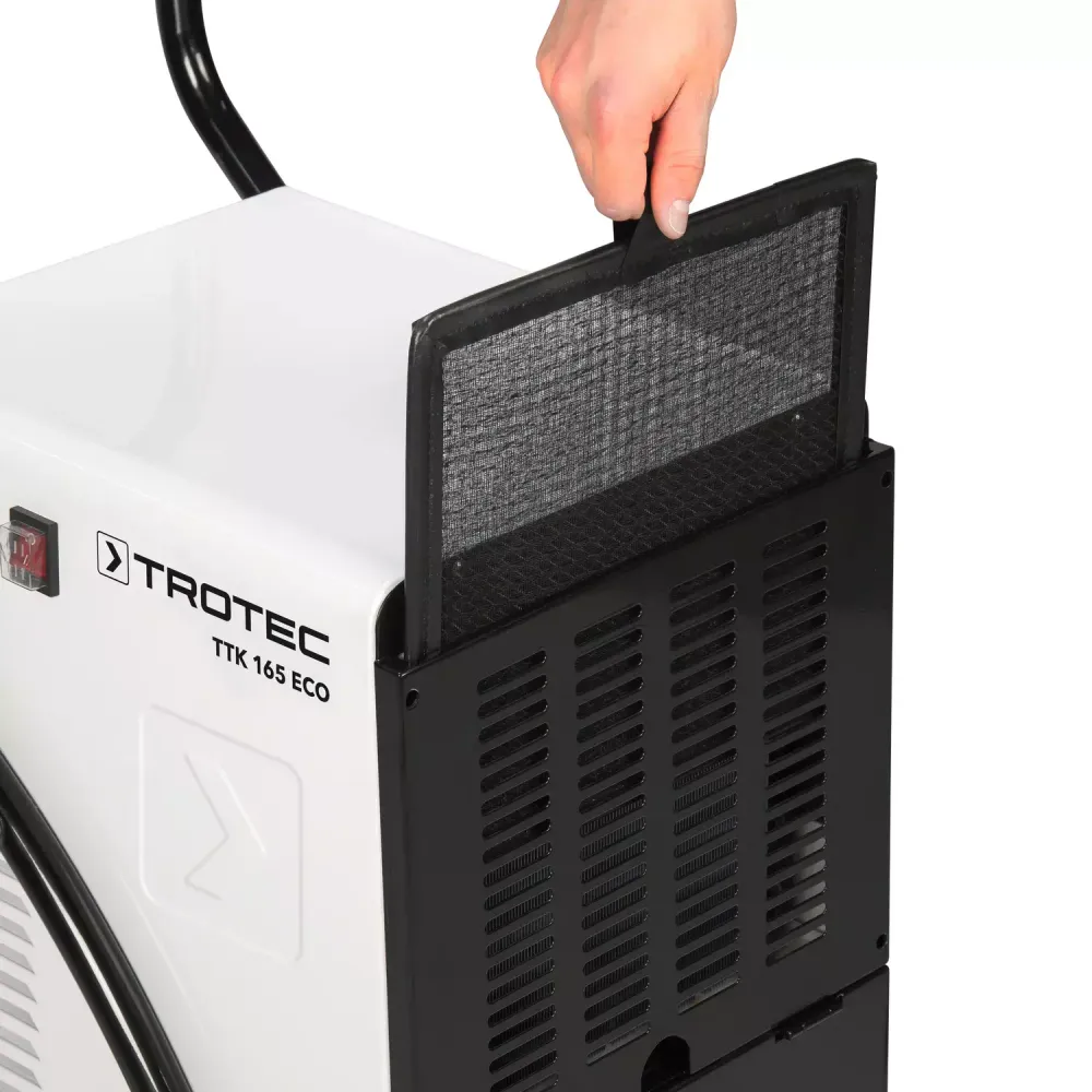 Осушитель воздуха TROTEC TTK 165 ECO мобильный - [до 52 л. за сутки / для S≈90 м²]