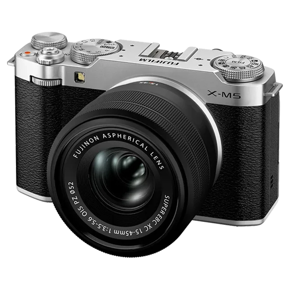 Цифровая фотокамера FujiFilm X-M5 Kit XC 15-45mm. Серебристый
