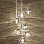 люстра Mizu 7 Seven Pendant Chandelier by Terzani