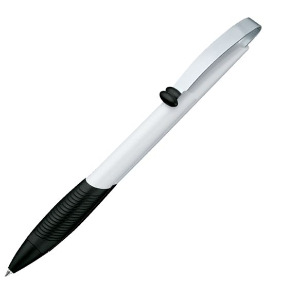 Ручки Senator Matrix basic, синяя, Корпус бело-черный