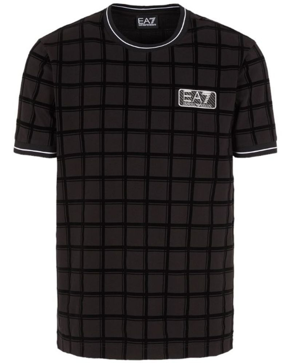 Мужская теннисная футболка EA7 Man Jersey T-Shirt - black