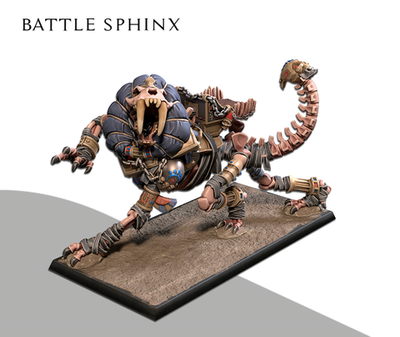 Tomb Kings Battle Sphinx