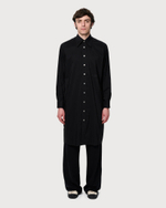 MM6 MAISON MARGIELA РУБАШКА МУЖСКАЯ ДЛИННАЯ С ПРИНТОМ НА СПИНЕ
