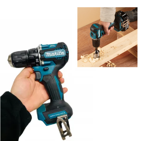 Аккумуляторная дрель - шуруповерт Makita XPT 18 В, Max D сверления металл 13 мм, дерево 36 мм DDF487Z