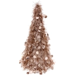 Елка декоративная TINSEL «Изящный блеск» 50 см, Розовое золото