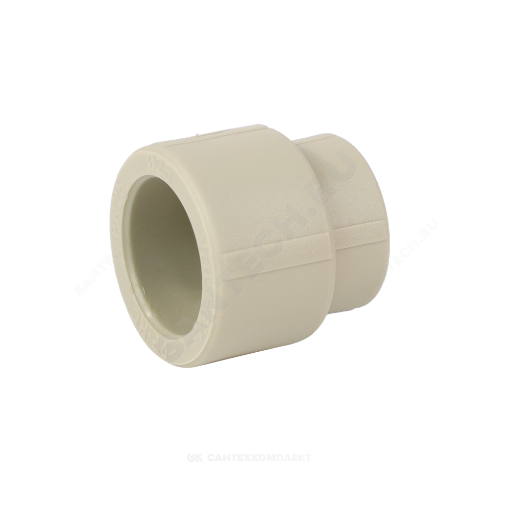 Муфта PP-R переходная серая Дн 32х20 внутренняя пайка VALFEX 10013220Г