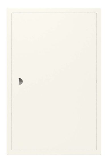 Люк ревизионный ЛР фланец 249x399 ручка 274х423 пластик айвори EVECS