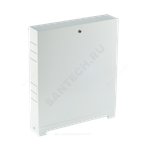 Шкаф коллекторный наружный сталь ШРН-7 1300х118х652-715мм RAL 9016 (Белый) Wester 0-32-1070
