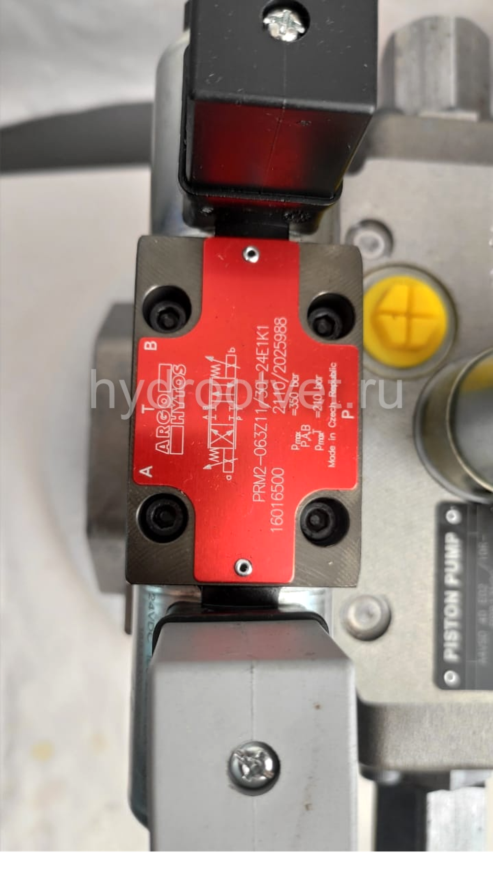 A4VSO40EO2/10R-PPB13N00 - Насос аксиально-поршневой регулируемый с наклонной шайбой, рабочий объем 40 см3, EO2 = электронное регулирование пропорциональным клапаном, номинальное давление 350 бар