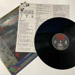 Винтажная виниловая пластинка LP Black Sabbath Tyr (Германия 1990)